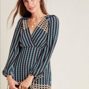 Anthropologie Tunic Wrap Dress